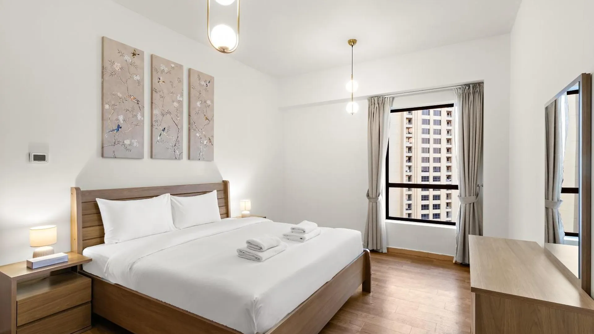 Apartmán Luxe 2Br With Marina View In Jbr And Walk To The Beach Dubaj